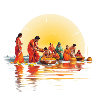 Create Chhath Pooja Card 