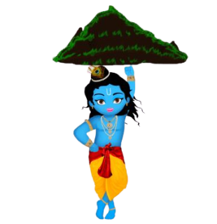 Create Govardhan Puja Card 